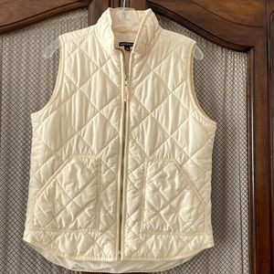 Mercantile cream colored puffy vest